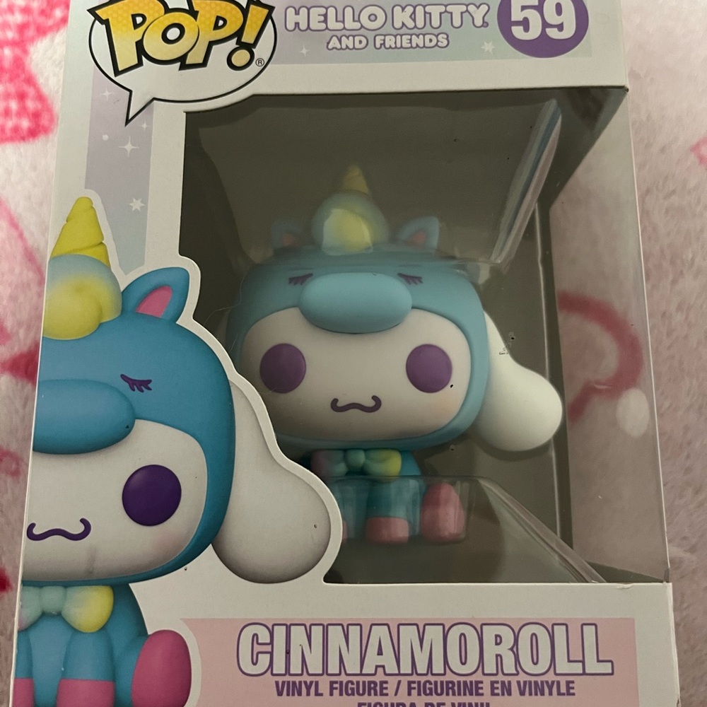 Exclusive Hello Kitty and Friends Cinnamoroll Vinyl Pop! Figure
